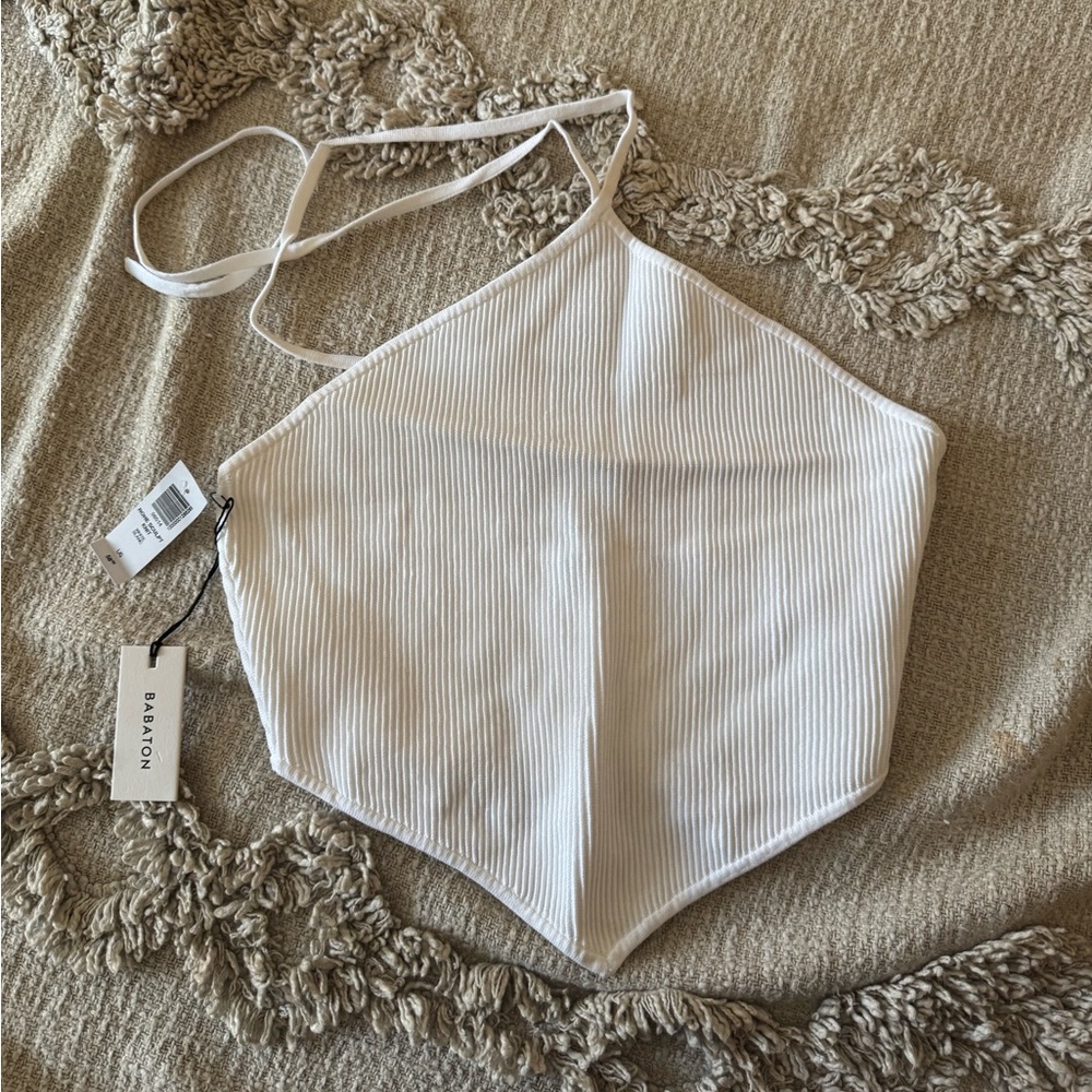 Aritzia Sculpt Knit Halter Top